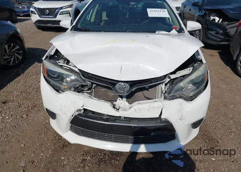 2016 Toyota Corolla Le from USA, damaged, VIN 2T1BURHE1GC489350